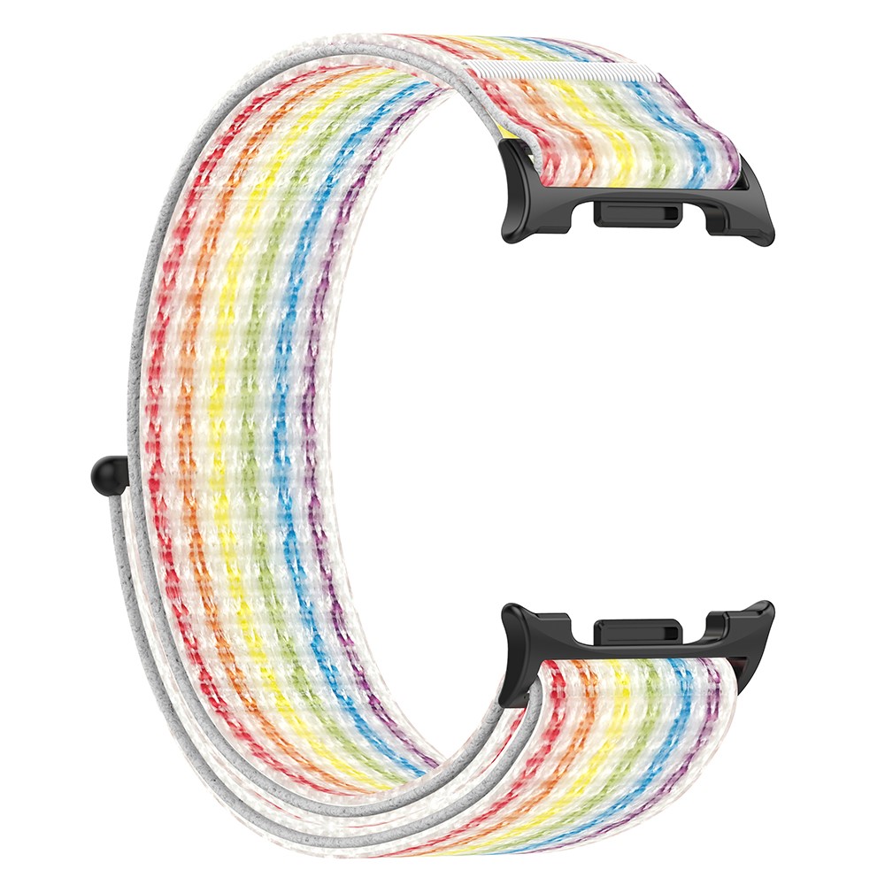  Galaxy Watch 8 46/44/40 mm Armband Nylon Loop Rainbow