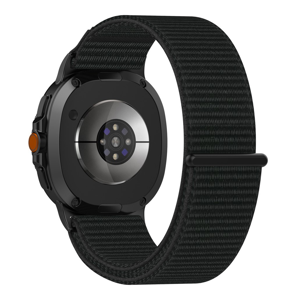 Galaxy Watch 8 46/44/40 mm Armband Nylon Loop Svart