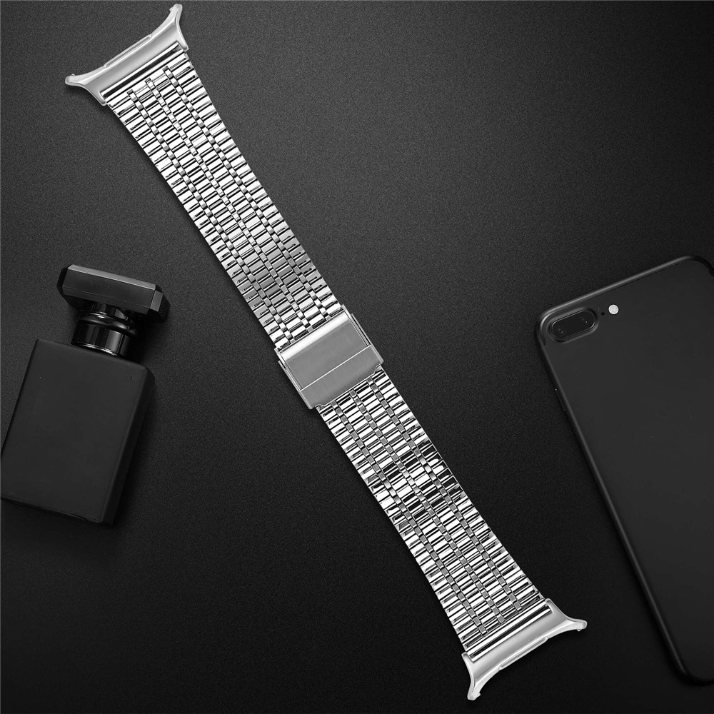  Galaxy Watch 8 46/44/40 mm Armband Rostfritt Stål Silver