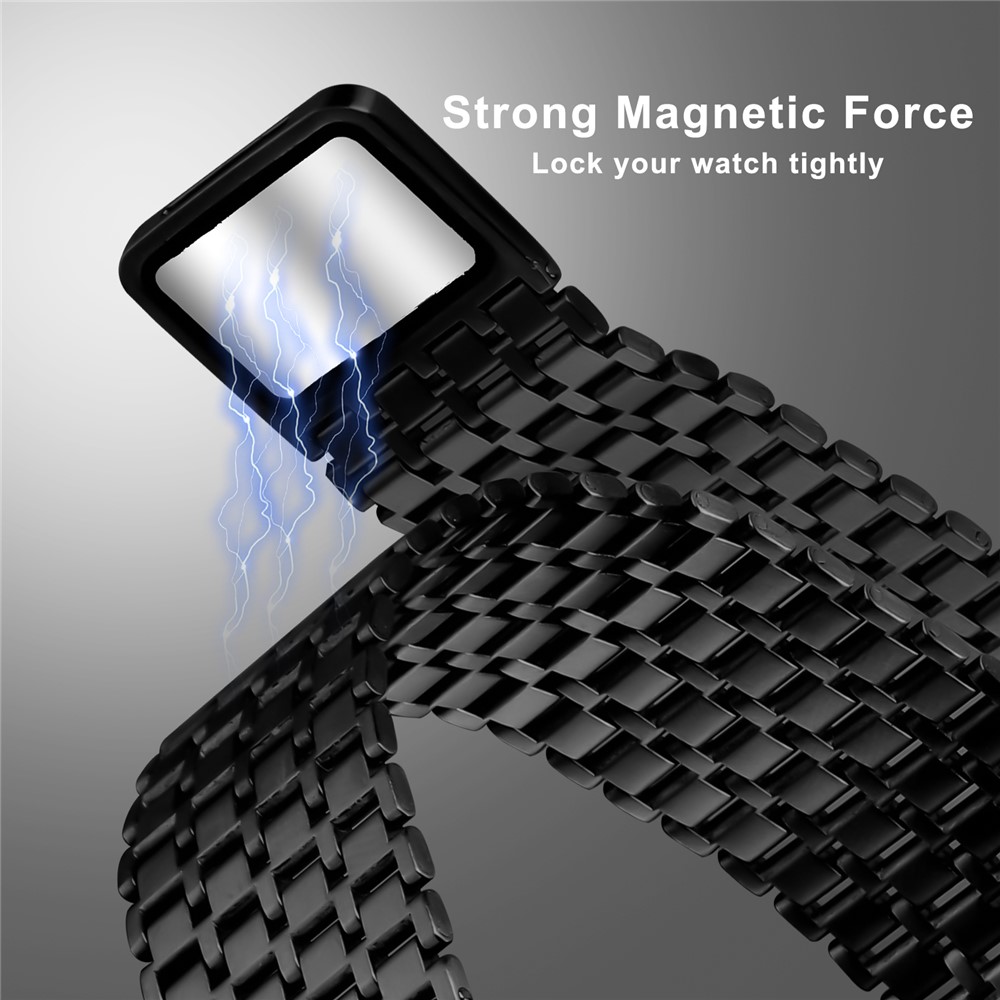  Galaxy Watch 8 46/44/40 mm Armband Magnetisk Loop Svart