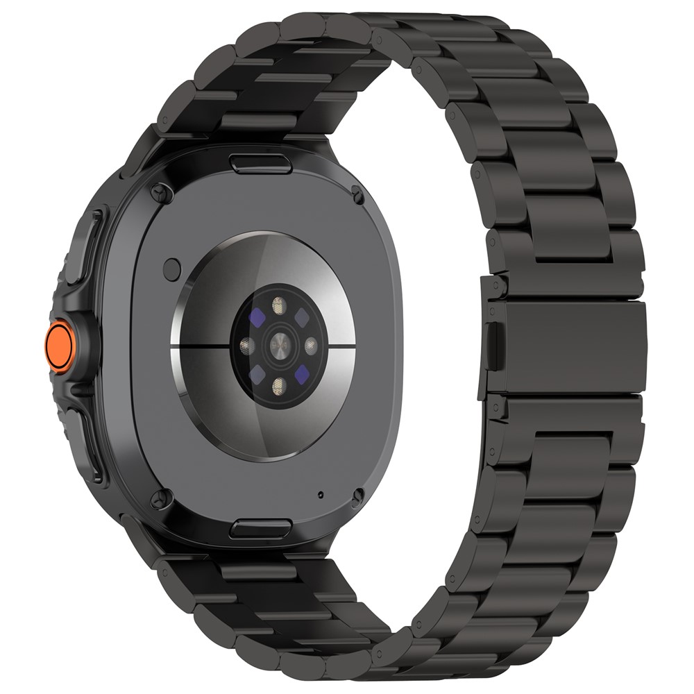  Galaxy Watch 8 46/44/40 mm Armband Rostfritt Stål Svart