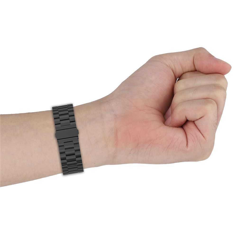  Galaxy Watch 8 46/44/40 mm Armband Rostfritt Stål Svart