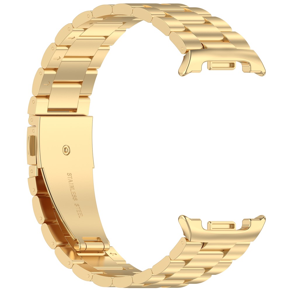  Galaxy Watch 8 46/44/40 mm Armband Rostfritt Stål Guld