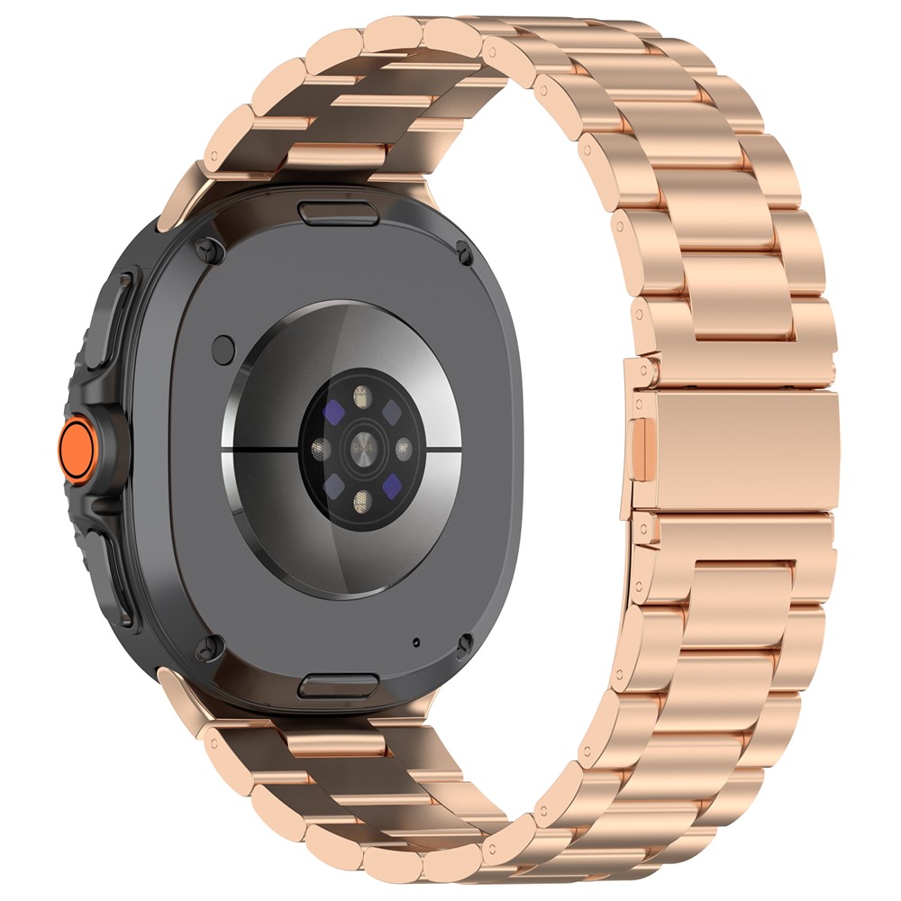  Galaxy Watch 8 46/44/40 mm Armband Rostfritt Stål Roséguld