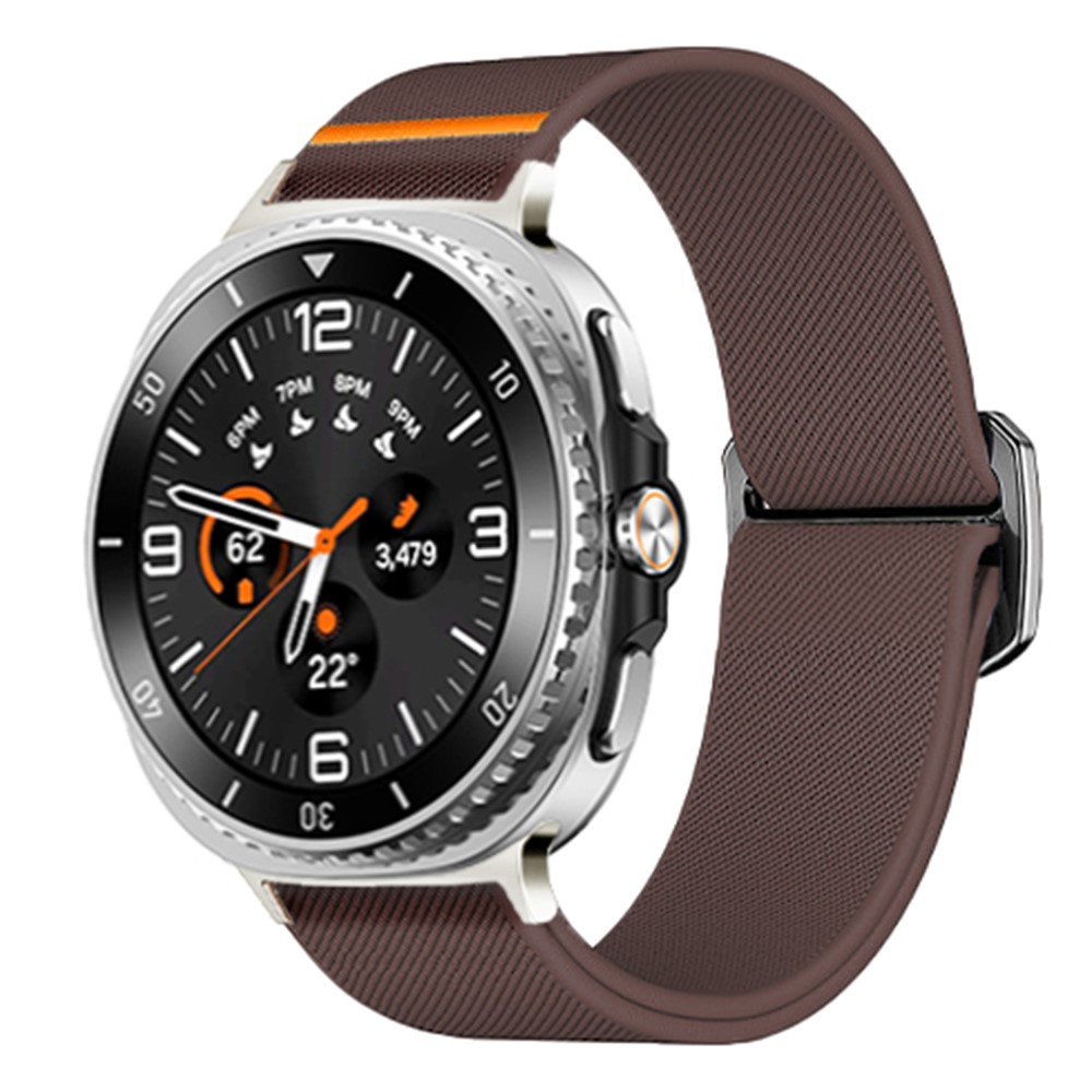  Galaxy Watch 8 46/44/40 mm Armband Justerbart Nylon Lila