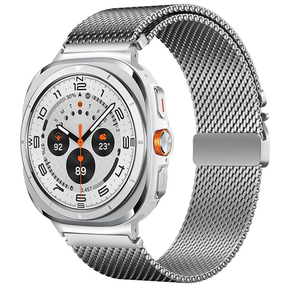  Galaxy Watch 8 46/44/40 mm Armband Milanese Silver