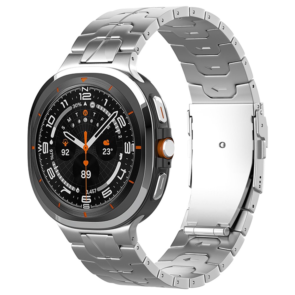  Samsung Galaxy Watch 8 46/44/40 mm Armband Metall Silver