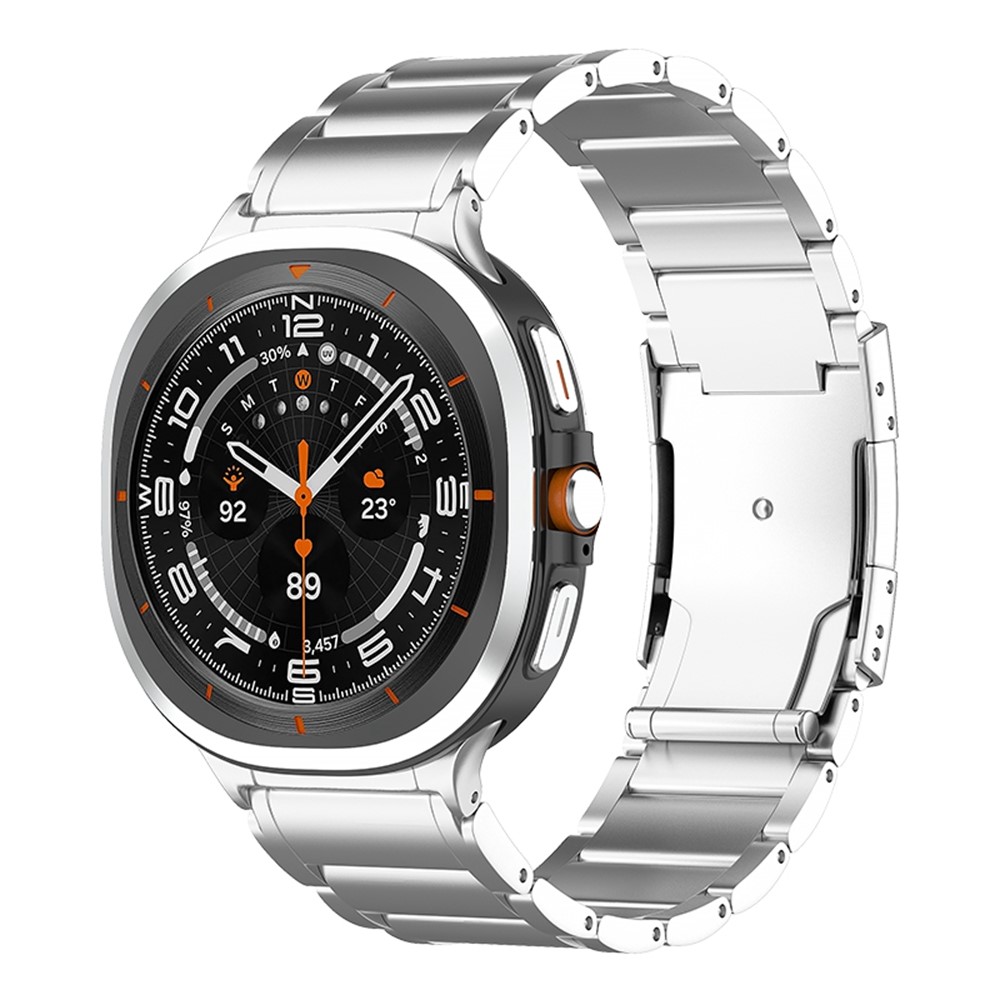  Samsung Galaxy Watch 8 46/44/40 mm Armband Metall Silver