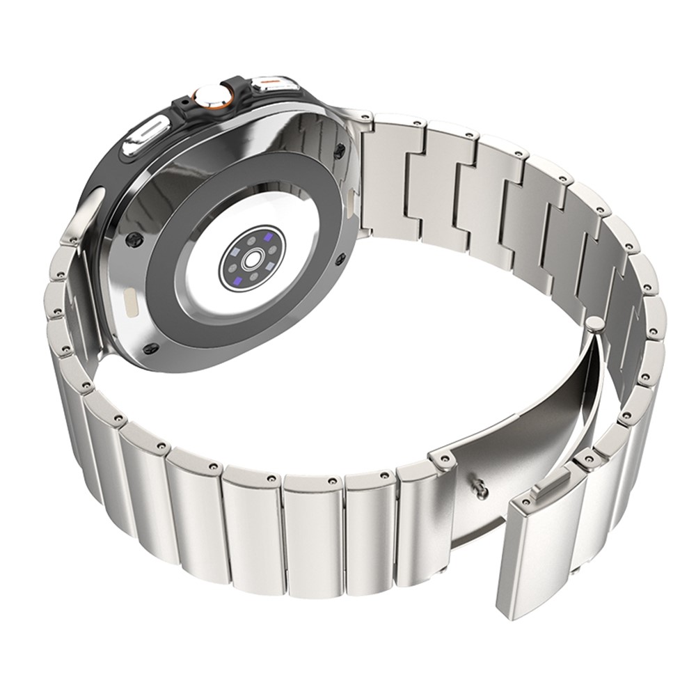  Samsung Galaxy Watch 8 46/44/40 mm Armband Metall Grå