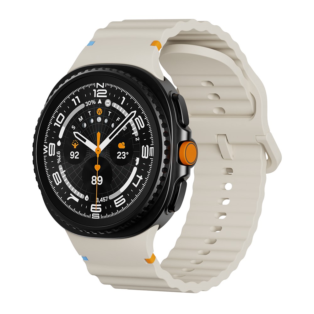 KALEBOL KALEBOL Galaxy Watch 8 46/44/40 mm Armband Wave Beige