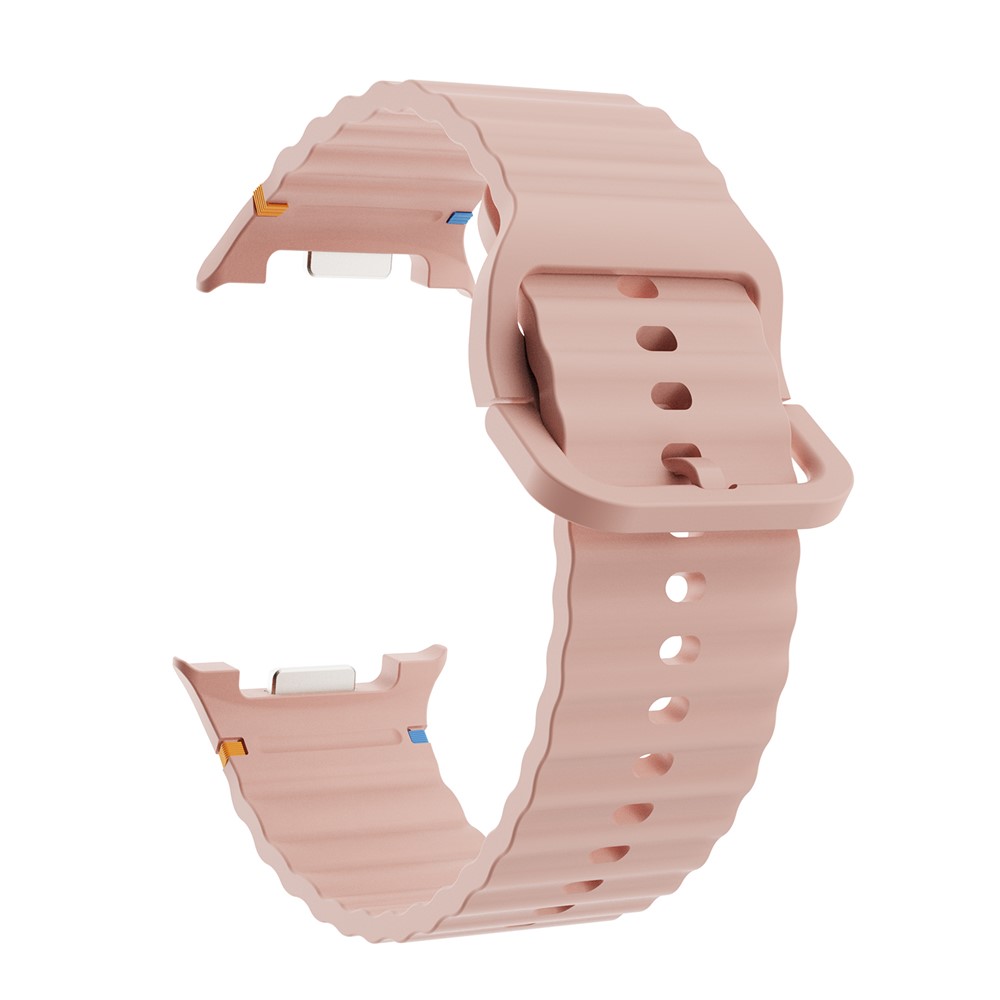 KALEBOL KALEBOL Galaxy Watch 8 46/44/40 mm Armband Wave Rosa