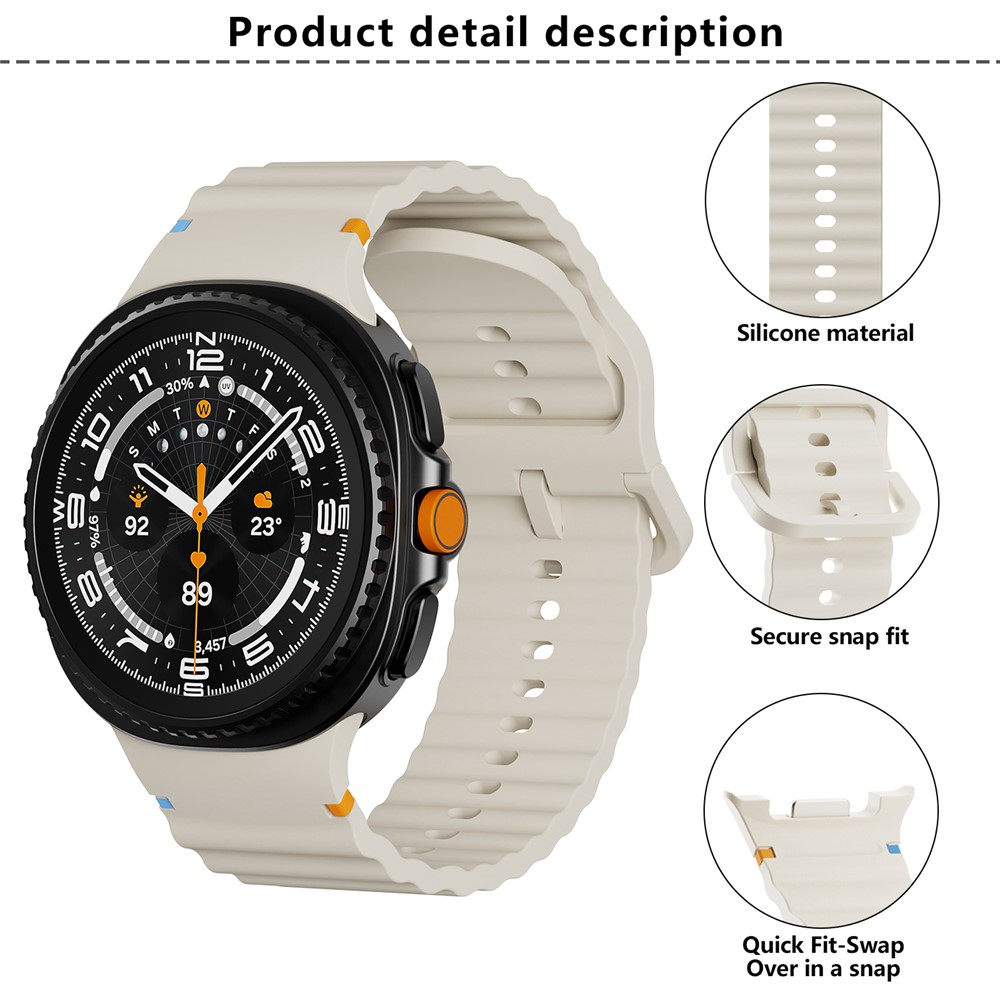 KALEBOL KALEBOL Galaxy Watch 8 46/44/40 mm Armband Wave