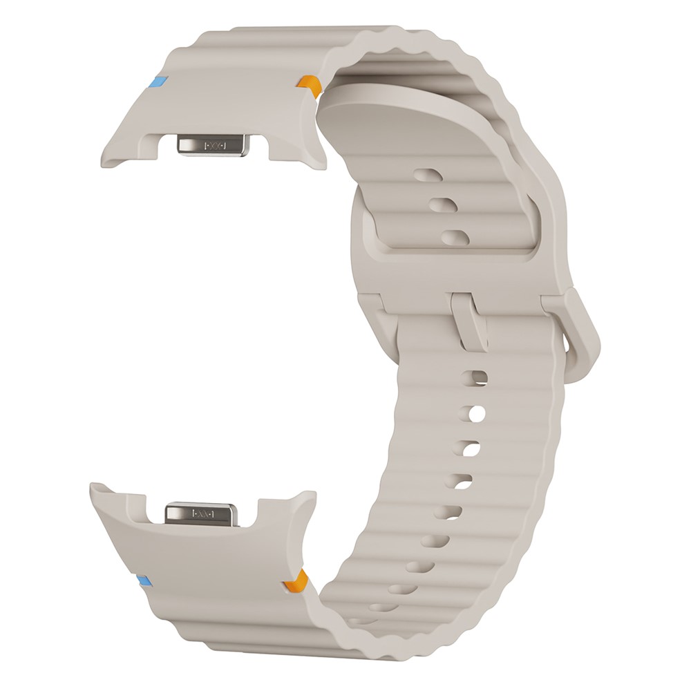 KALEBOL KALEBOL Galaxy Watch 8 46/44/40 mm Armband Wave Beige