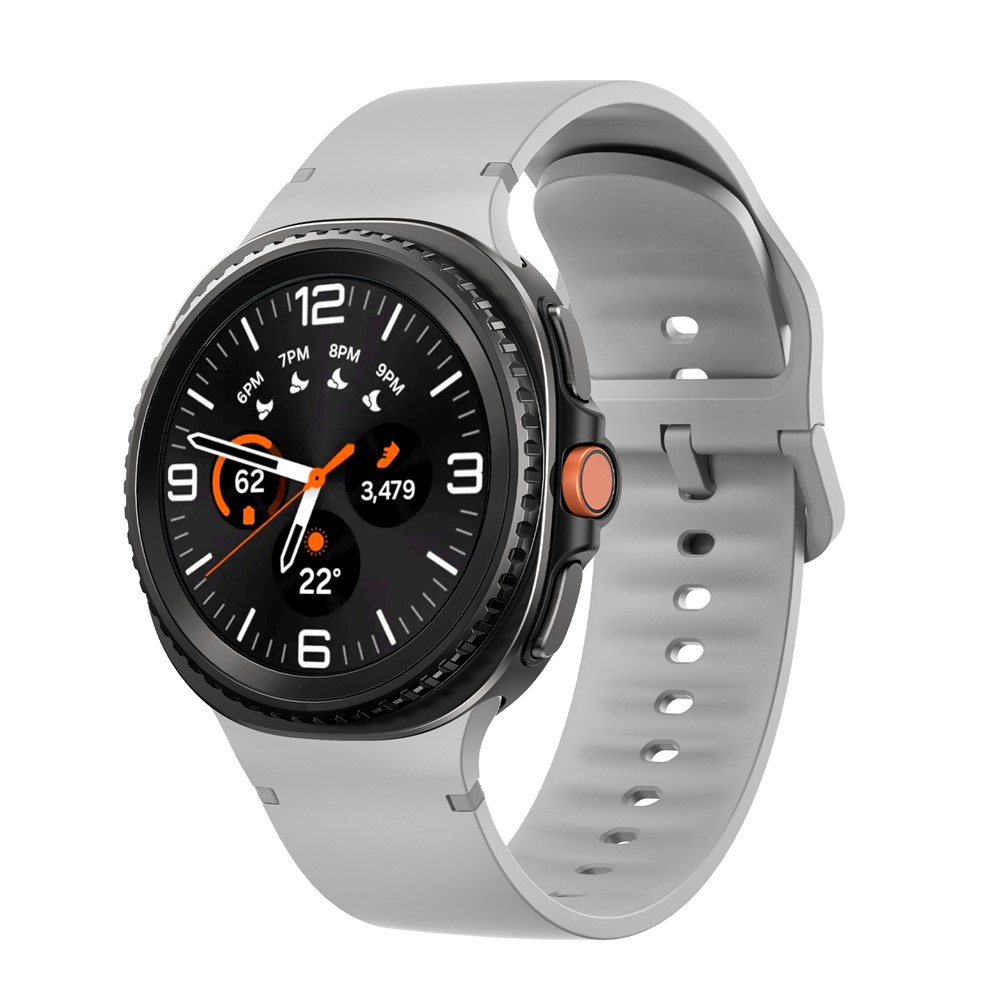 KALEBOL KALEBOL Galaxy Watch 8 46/44/40 mm Armband Silikon Grå