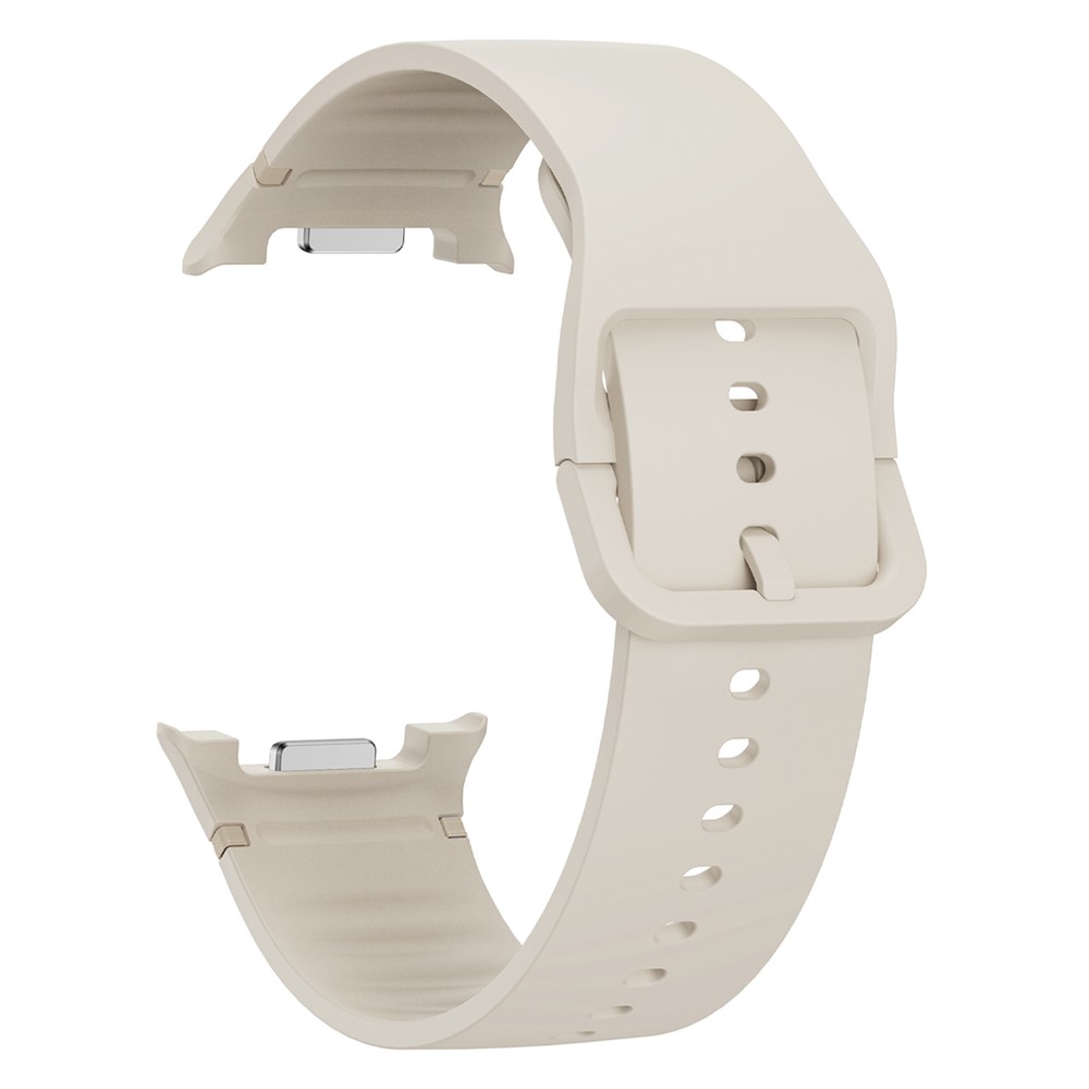 KALEBOL KALEBOL Galaxy Watch 8 46/44/40 mm Armband Silikon Beige