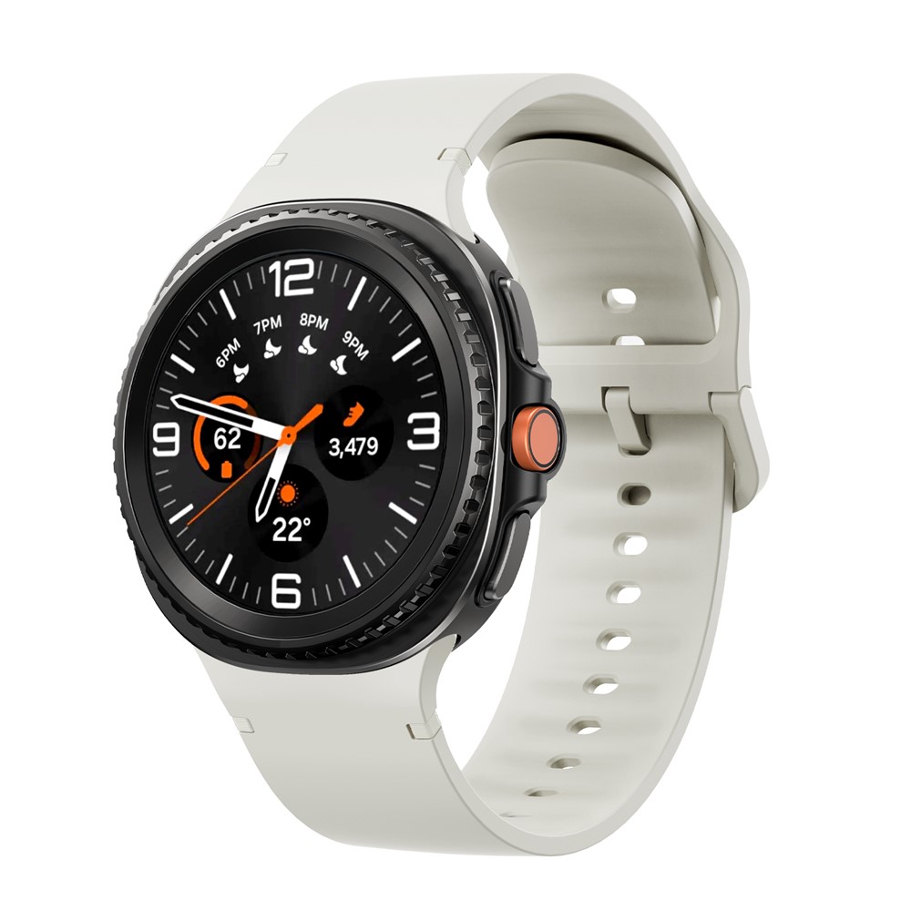 KALEBOL KALEBOL Galaxy Watch 8 46/44/40 mm Armband Silikon Beige