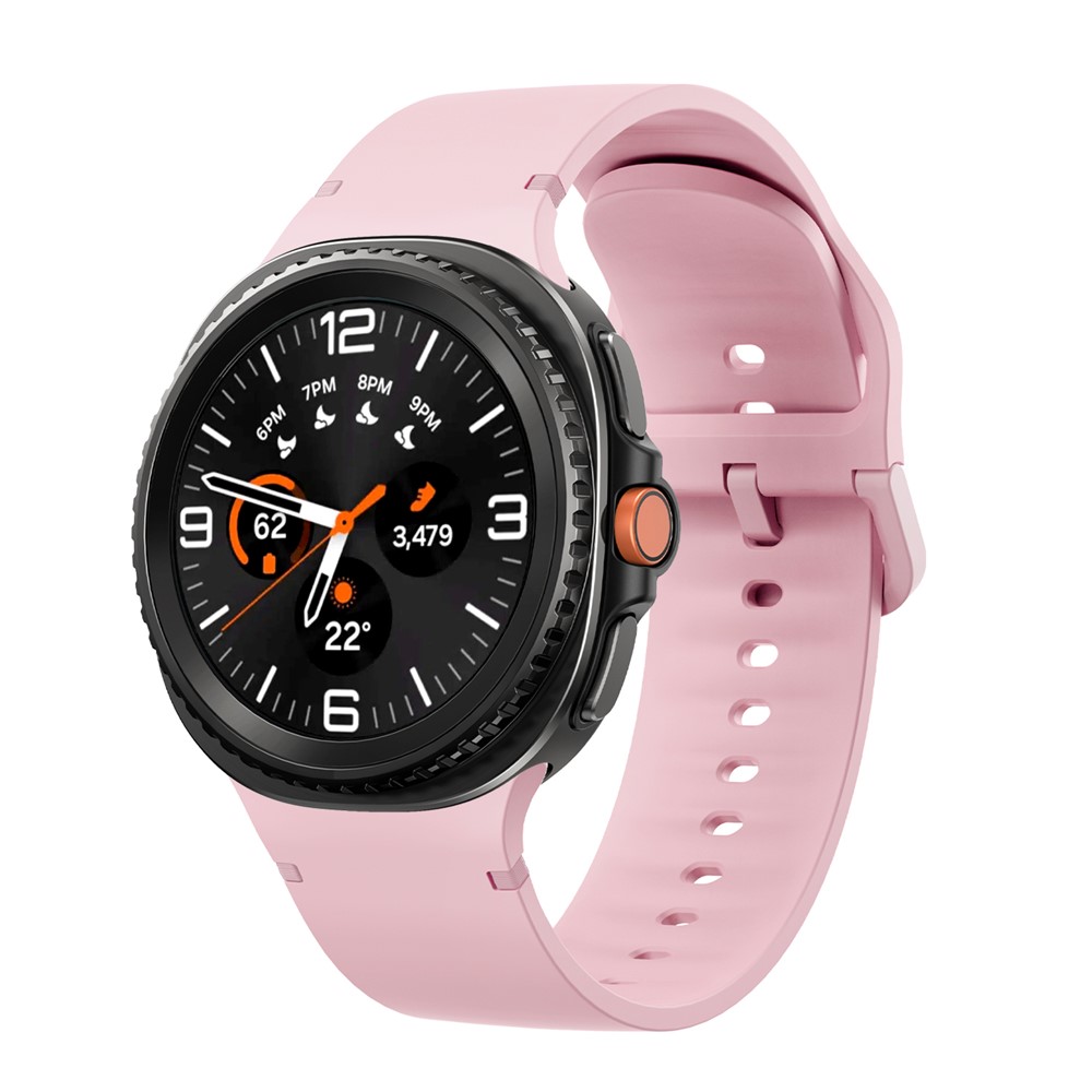 KALEBOL KALEBOL Galaxy Watch 8 46/44/40 mm Armband Silikon Rosa
