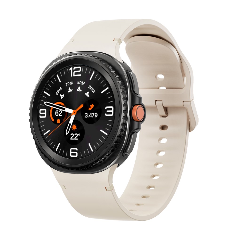KALEBOL KALEBOL Galaxy Watch 8 46/44/40 mm Armband Silikon Beige