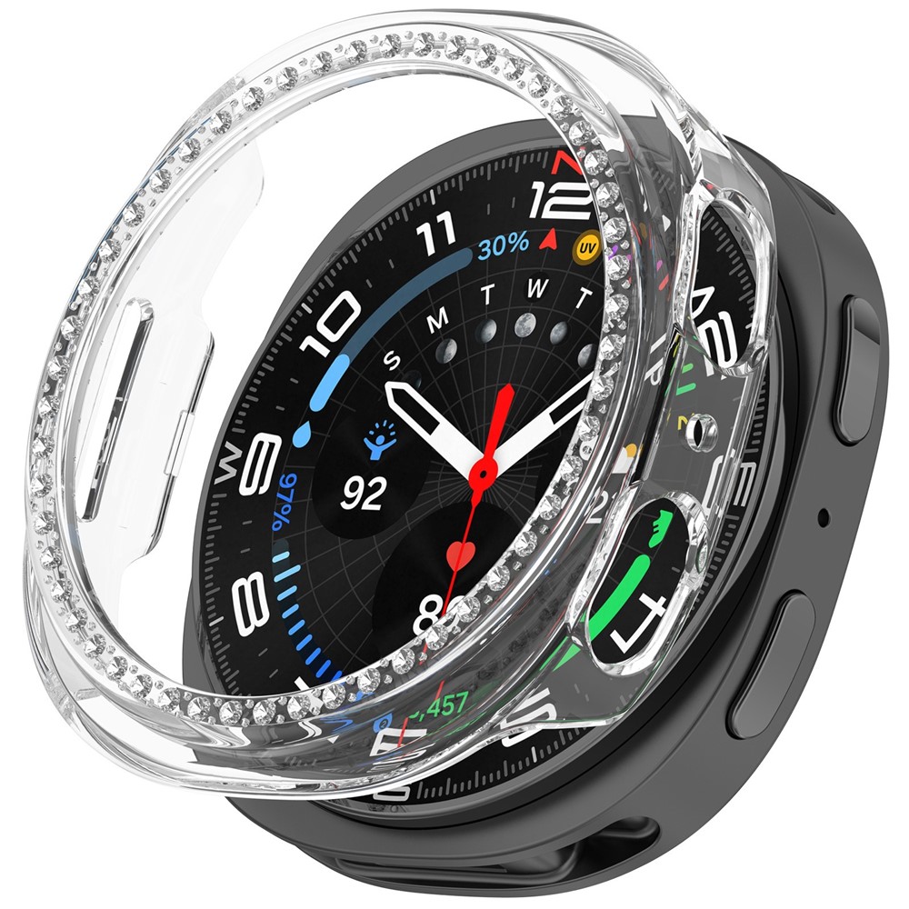  Samsung Galaxy Watch 8 40 mm Skal Strass Transparent