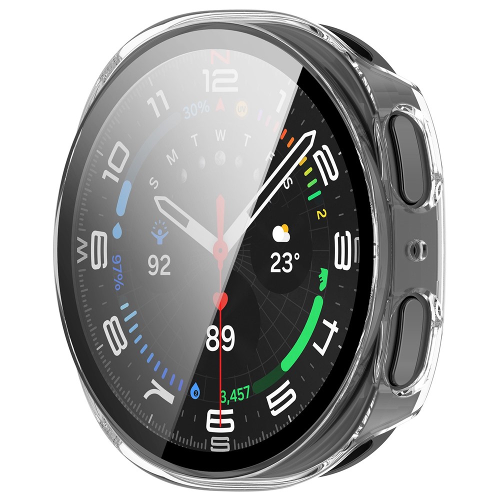 Galaxy Watch 8 40 mm Skal Med Skärmskydd Transparent