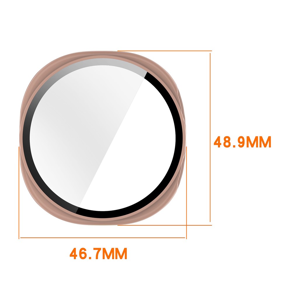  Galaxy Watch 8 44 mm Skal Med Skärmskydd Transparent