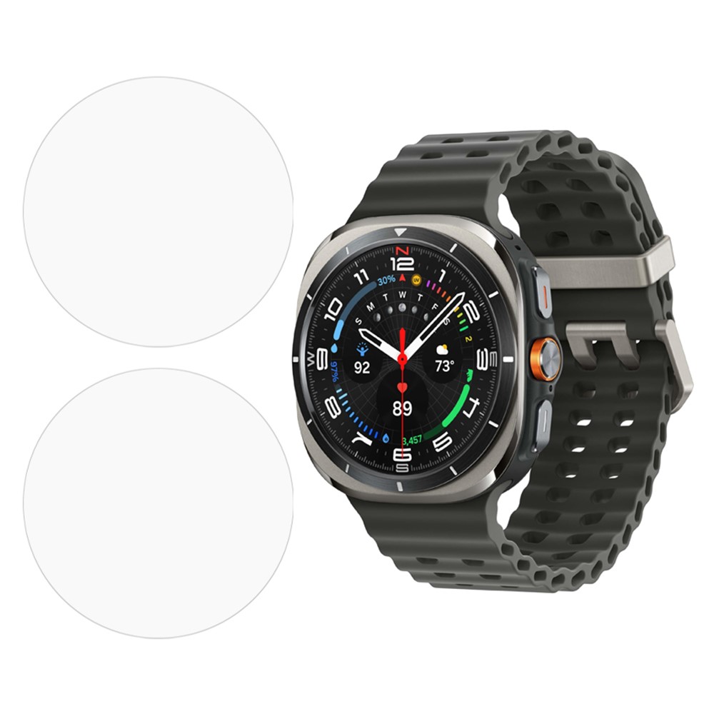  Galaxy Watch 8 46 mm 2-PACK Skärmskydd Härdat Glas