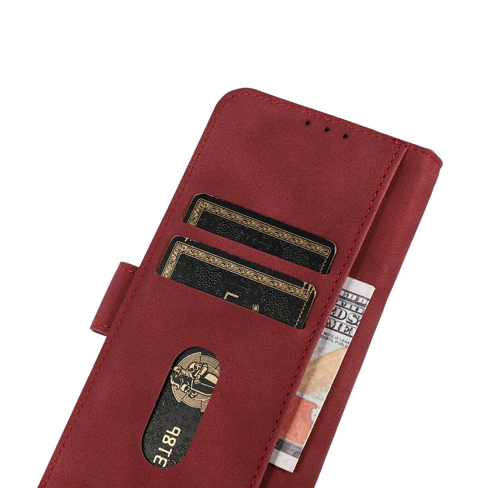 KHAZNEH KHAZNEH iPhone 17 Pro Fodral Läder Röd
