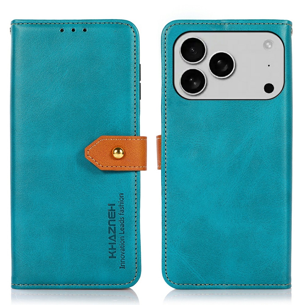 KHAZNEH KHAZNEH iPhone 17 Pro Fodral Dual Color Blå
