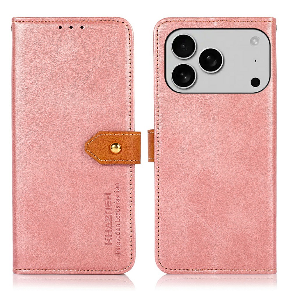KHAZNEH KHAZNEH iPhone 17 Pro Fodral Dual Color Roséguld