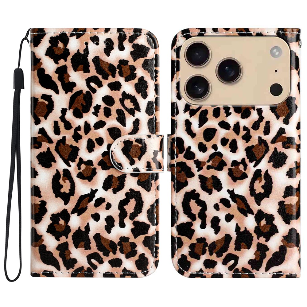  iPhone 17 Pro Fodral Med Tryck Leopard
