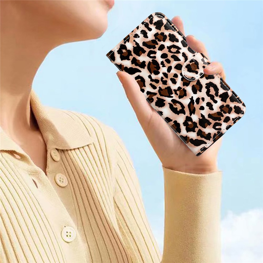  iPhone 17 Pro Fodral Med Tryck Leopard