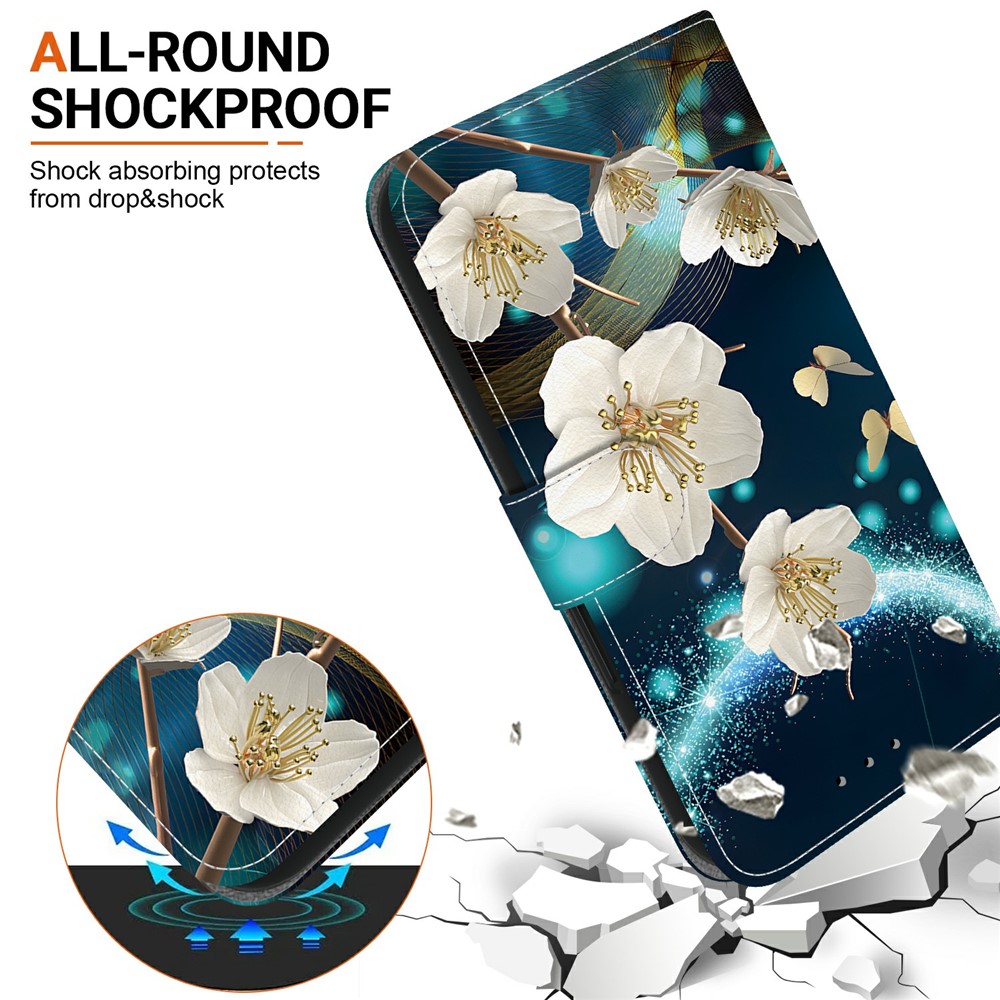  iPhone 17 Pro Fodral Med Tryck Blommor