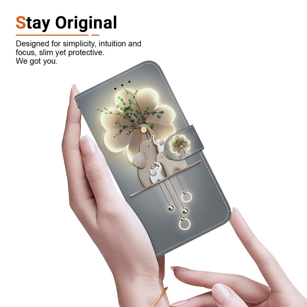  iPhone 17 Pro Fodral Med Tryck Elefanter