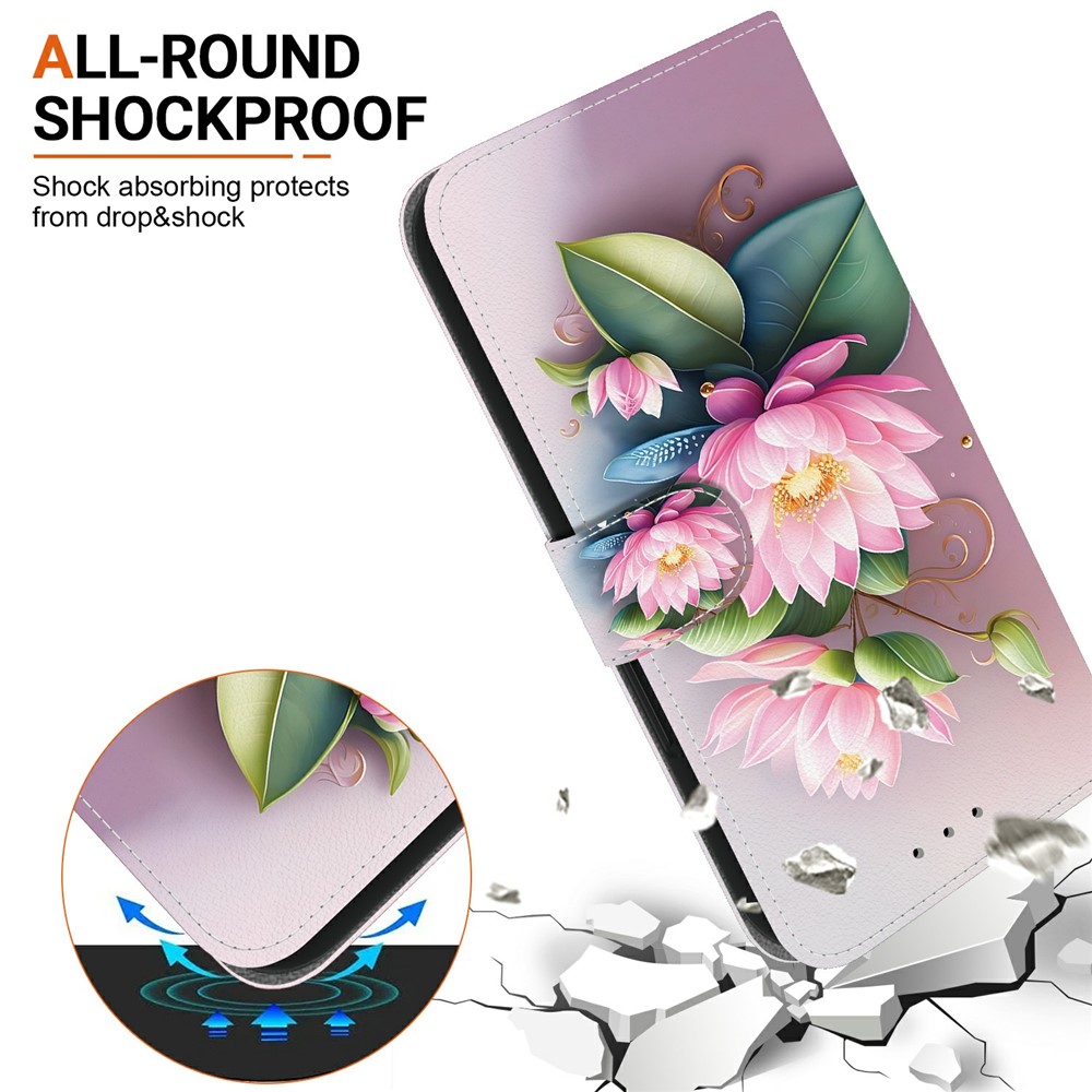  iPhone 17 Pro Fodral Med Tryck Blommor