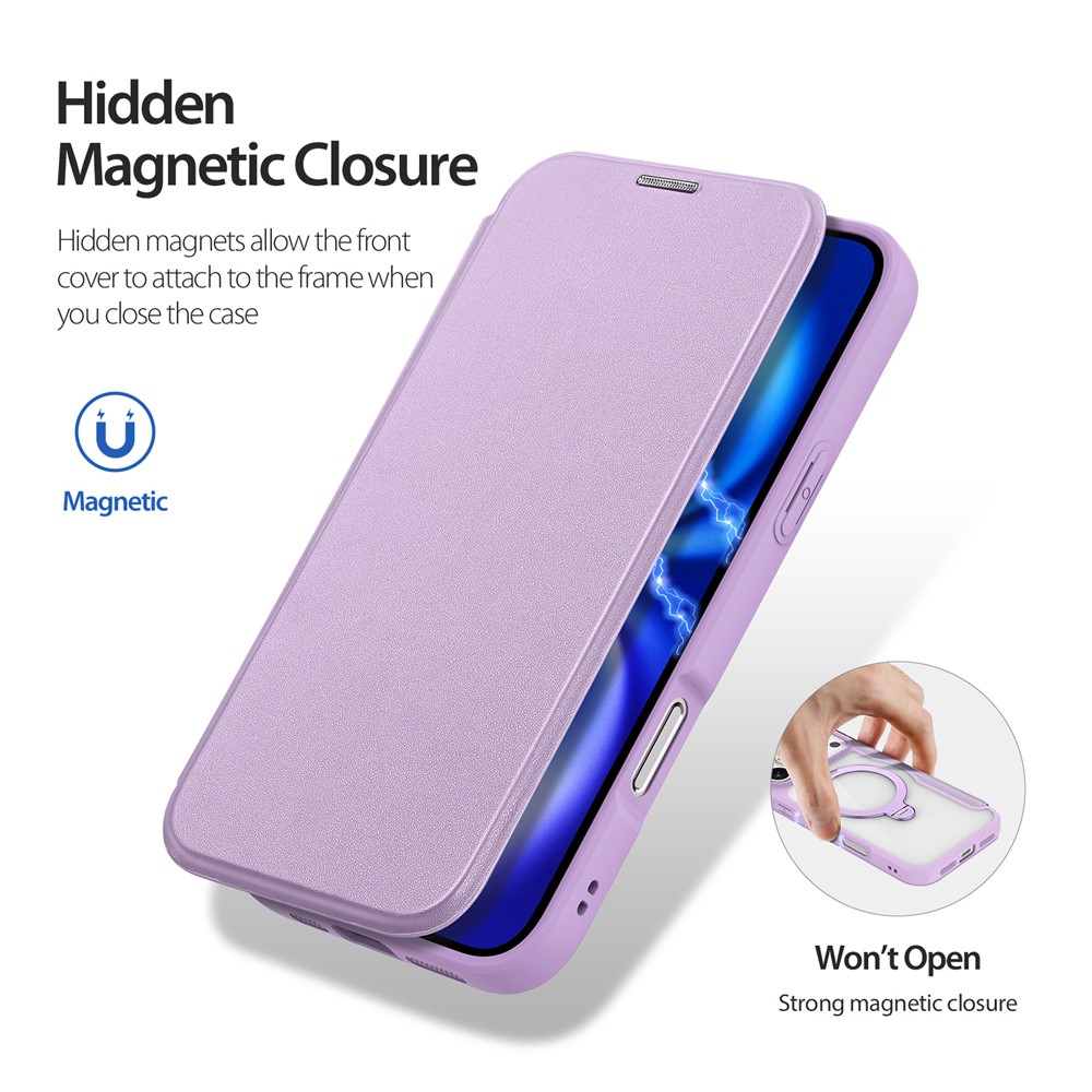 DUX DUCIS DUX DUCIS iPhone 17 Pro Fodral MagSafe Kickstand Skin X Pro