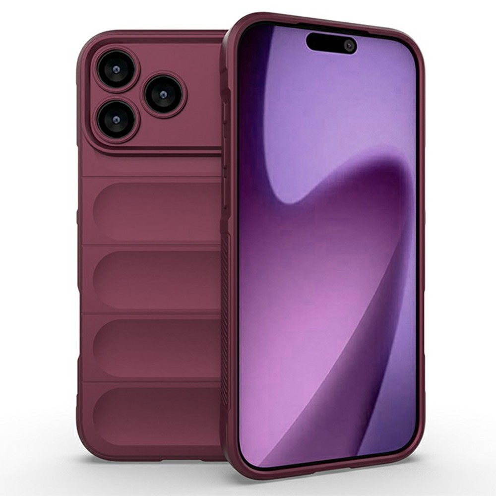  iPhone 17 Pro Skal Magic Shield Vinröd