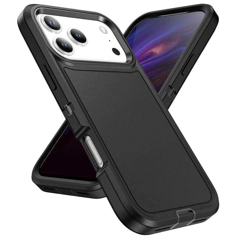  iPhone 17 Pro Skal Extreme Shockproof Hybrid Svart