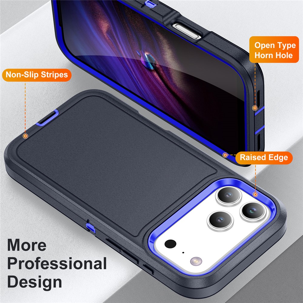  iPhone 17 Pro Skal Extreme Shockproof Hybrid Blå