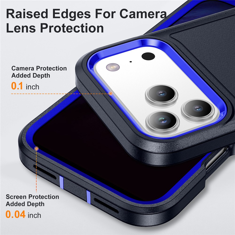  iPhone 17 Pro Skal Extreme Shockproof Hybrid Blå