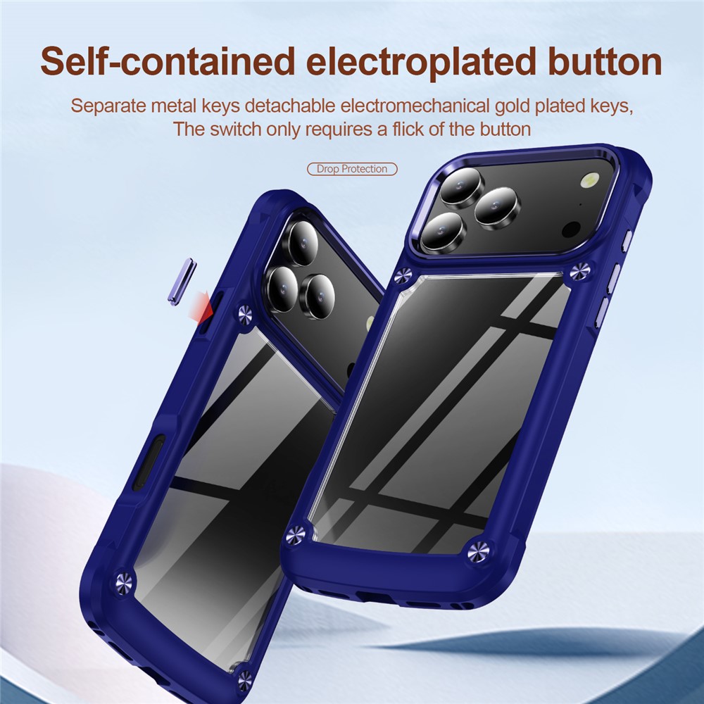  iPhone 17 Pro Max Skal Xtreme Shockproof Hybrid Blå