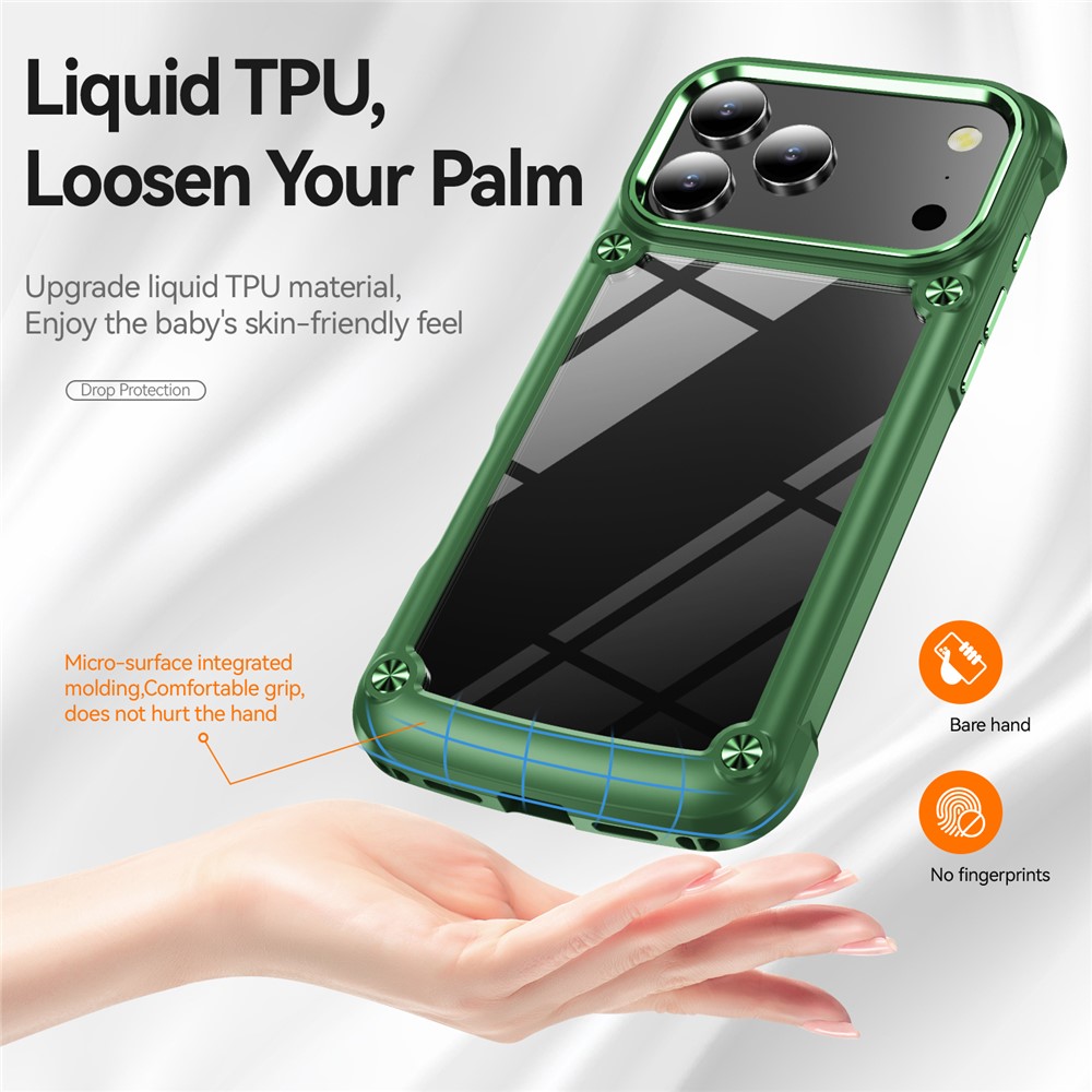  iPhone 17 Pro Max Skal Xtreme Shockproof Hybrid Grön