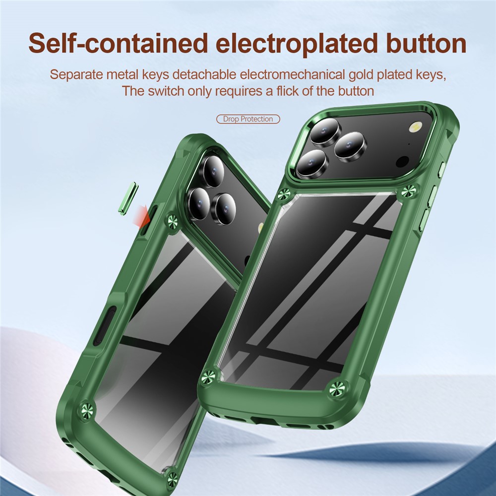  iPhone 17 Pro Max Skal Xtreme Shockproof Hybrid Grön