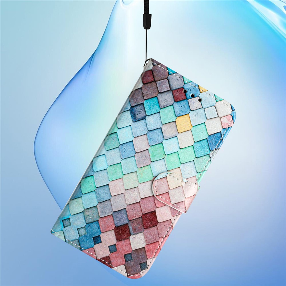  iPhone 17 Pro Max Fodral Med Tryck Grid