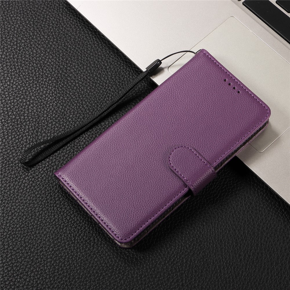  iPhone 17 Pro Max Fodral RFID Läder Lila