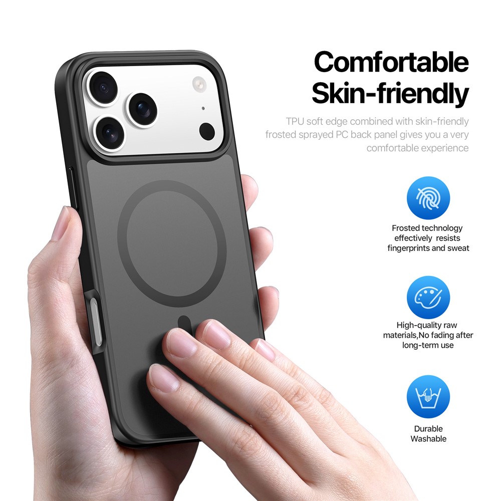DUX DUCIS DUX DUCIS iPhone 17 Pro Max Skal MagSafe Yind Series Svart