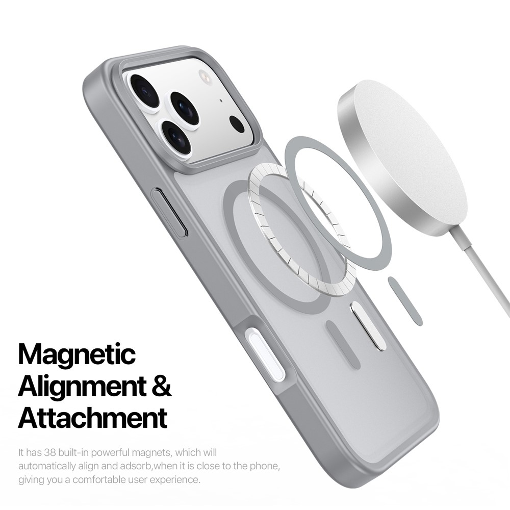 DUX DUCIS DUX DUCIS iPhone 17 Pro Max Skal MagSafe Yind Series Grå
