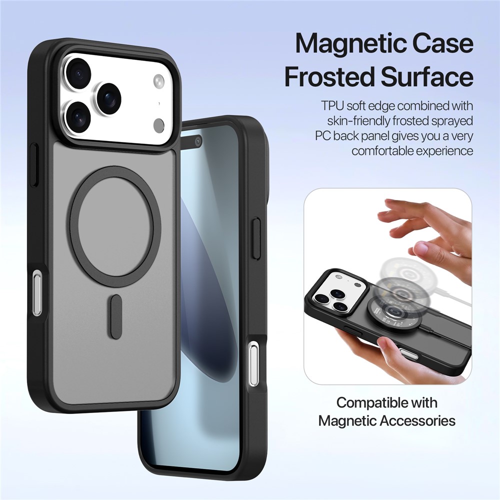 DUX DUCIS DUX DUCIS iPhone 17 Pro Max 2in1 Magnet Fodral Lawa Series Svart