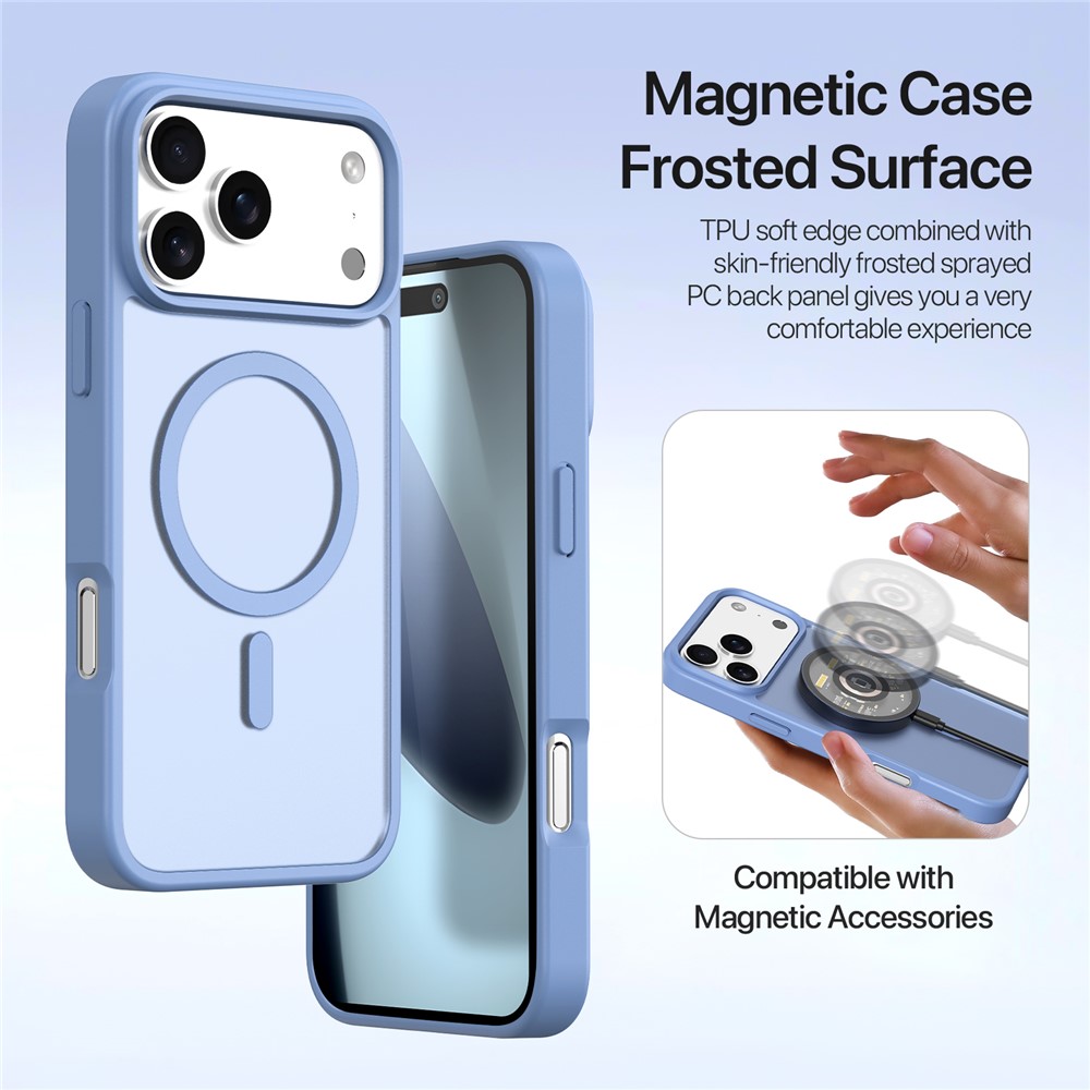DUX DUCIS DUX DUCIS iPhone 17 Pro Max 2in1 Magnet Fodral Lawa Series Blå