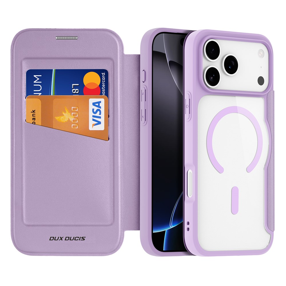 DUX DUCIS DUX DUCIS iPhone 17 Pro Max Fodral MagSafe Skin X Pro Lila / Rosa