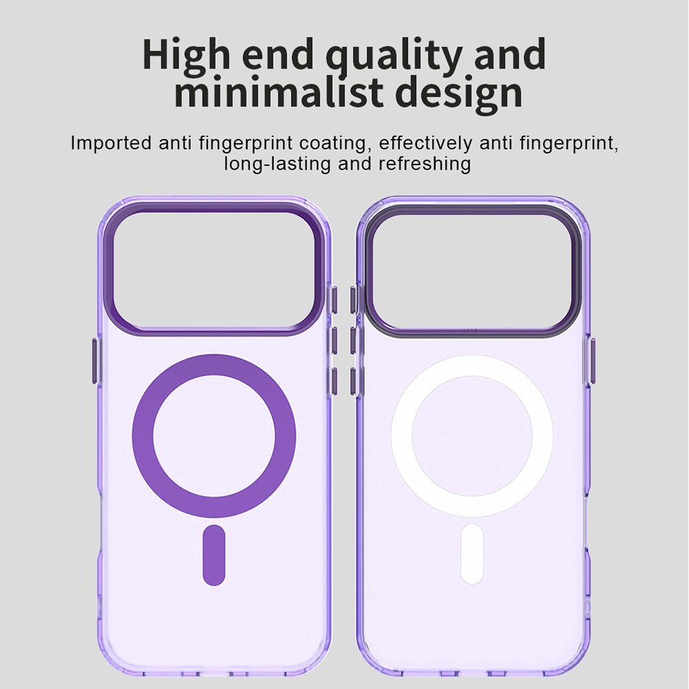  iPhone 17 Pro Max Skal MagSafe Hybrid Lila